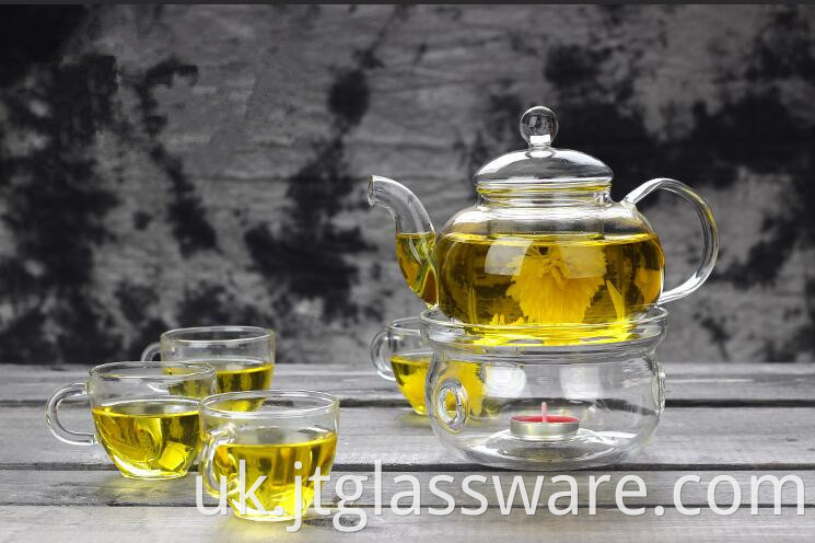 800ml glass teapot